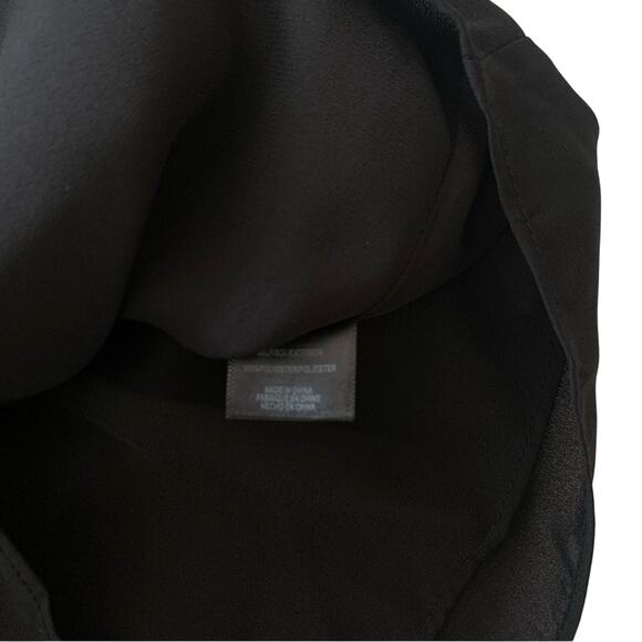 Wayf Black Lace Criss Cross Deep V-Neckline Tank Top Size Large - Picture 5 of 8